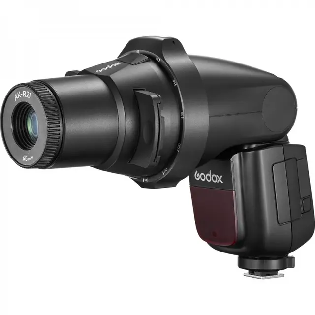 Godox AK-R21 Projection Attachment Kit For Speedlite blits med rundt hode 