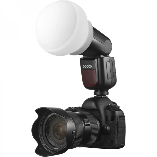 Godox AK-R22 Collapsible Diffusion Dome For Godox V1 og H200R Round Head 