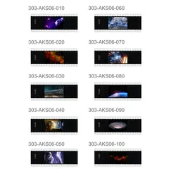 Godox AK-S06 Slide set 6 (10st) Bildemønster til Optisk Spot