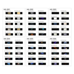 Godox AK-S Full slide set (60st) Bildemønster til Optisk spot