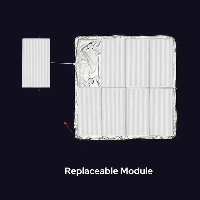 Godox KNOWLED AM1600R 48K 4x8' Inflatable LED RGB Mat. 1,22 x 2,44m 