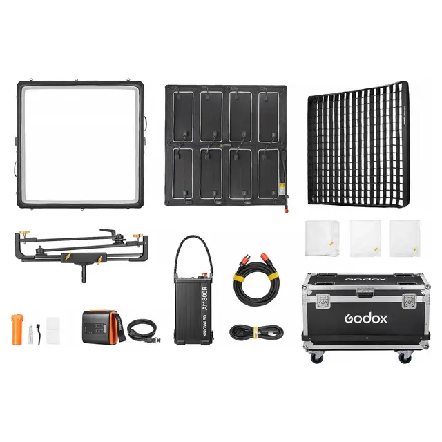 Godox KNOWLED AM1600R 44K 4x4' Inflatable LED RGB Mat. 1,22 x 1,22m 
