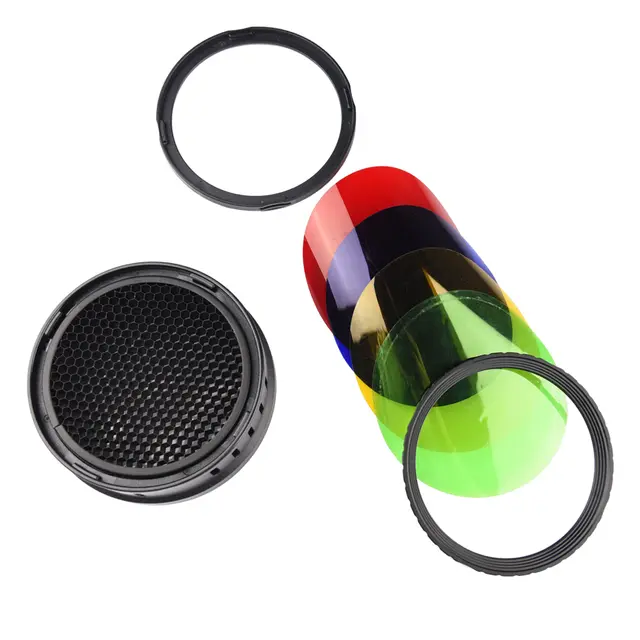 Godox Barndoor Kit BD-08 m/filter/Grid Låvedør og filterkit til AD400Pro 