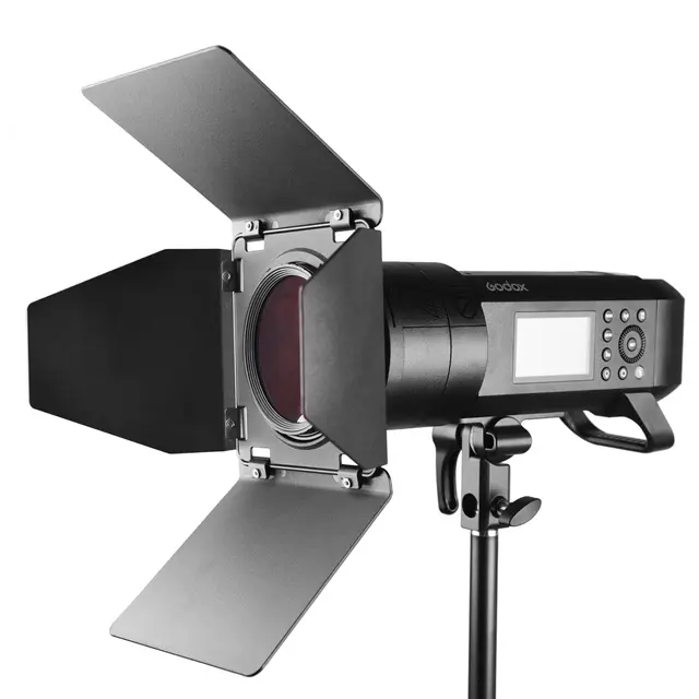 Godox Barndoor Kit BD-08 m/filter/Grid Låvedør og filterkit til AD400Pro 
