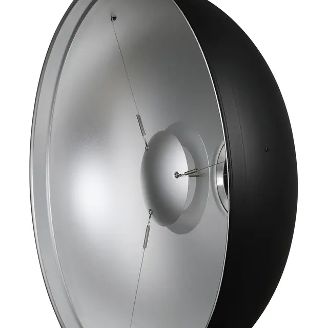 Godox Pro Beauty Dish 55cm Silver Metallreflektor Bowens Sølv innside 