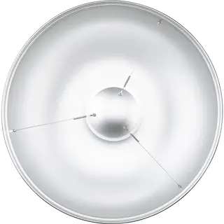 Godox Pro Beauty Dish 55cm White Metallreflektor Bowens Hvit innside