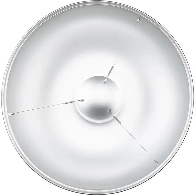 Godox Pro Beauty Dish 55cm White Metallreflektor Bowens Hvit innside 