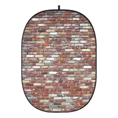 Godox Foldbar Bakgrunn CBA-WB0008 Brick Wall. 2 x 1,5 m
