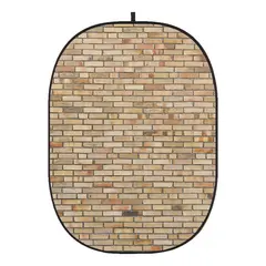 Godox Foldbar Bakgrunn CBA-WB0009 Brick Wall. 2 x 1,5 m