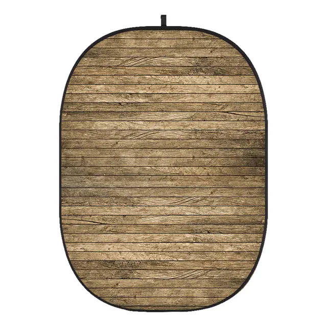 Godox Foldbar Bakgrunn CBA-WW0004 Wooden Wall. 2 x 1,5 m 