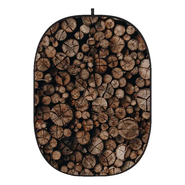 Godox Foldbar Bakgrunn CBA-WW0010 Wooden Wall. 2 x 1,5 m 
