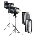 Godox QS400II High Performance Kit 2 x Studioblits med Bowens Mount