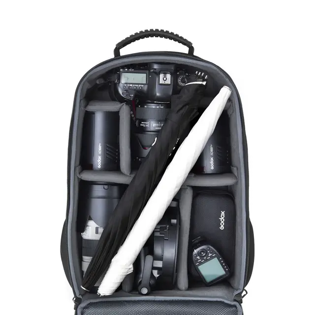 Godox AD100Pro TTL Flash Triple KIT 3 lamper i ryggsekk inkl lysforming 