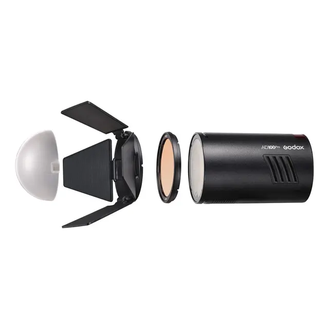 Godox AD100Pro TTL Flash Triple KIT 3 lamper i ryggsekk inkl lysforming 