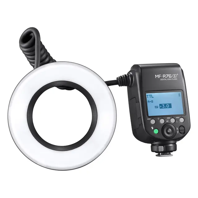 Godox MF-R76S+ Dental Flash Sony Tannlege Makro Ringblits. Sony 