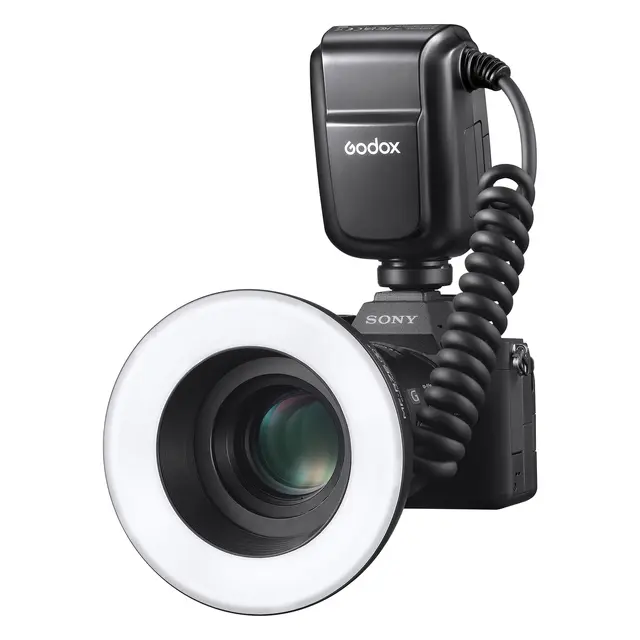 Godox MF-R76S+ Dental Flash Sony Tannlege Makro Ringblits. Sony 