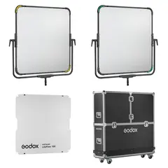 Godox KNOWLED LiteFlow 100 Reflector Kit Med Flight Case K1B