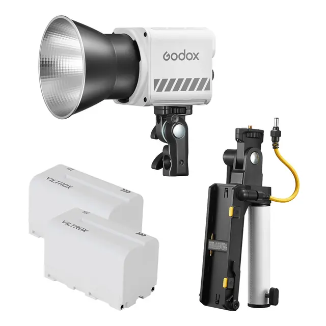 Godox ML60II Bi-Color Battery Kit Portabel LED lampe 2800-6500K 