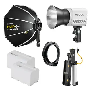 Godox ML60II Bi-Color Location Kit Portabel LED lampe 2800-6500K