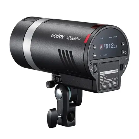 Godox AD300 Pro II Flash Head KIT 300Ws Batteri studioblits