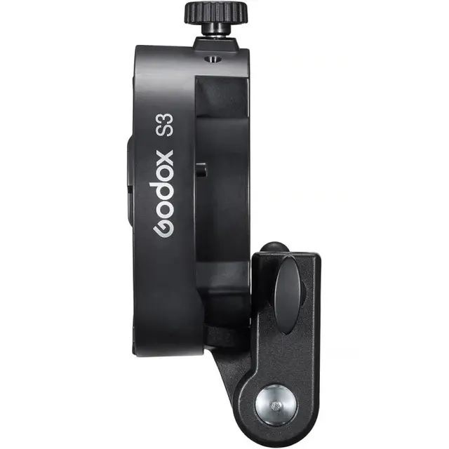 Godox S3-type Speedlite Bracket Adapter for Bowens softboks på blits. 