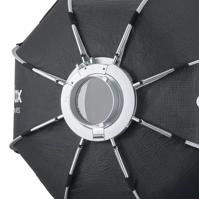 Godox EazyFlow Beauty Dish 65 Foldable Foldbar Softboks Bowens Mount Sølv 