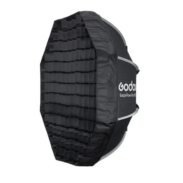 Godox EazyFlow Beauty Dish 65 Foldable Foldbar Softboks Bowens Mount Sølv 