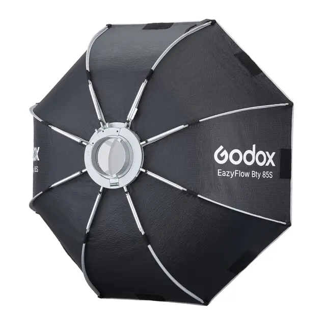 Godox EazyFlow Beauty Dish 85 Foldable S Foldbar Softboks Bowens Mount Silver 