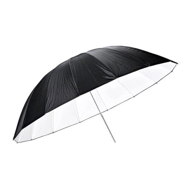Godox Umbrella UB-01 black white 190cm Ekstra stor paraply. Hvit innside