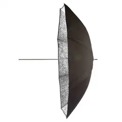 Godox 185cm Flash Umbrella Black/Silver 185cm Ekstra stor paraply. Sølv innside