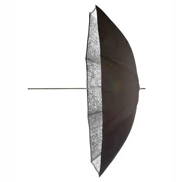 Godox 185cm Flash Umbrella Black/Silver 185cm Ekstra stor paraply. Sølv innside 
