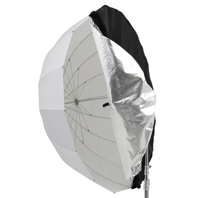 Godox Umbrella Cover Black/Silver 130cm Sort/Sølv Parabolic paraplyreflektor 