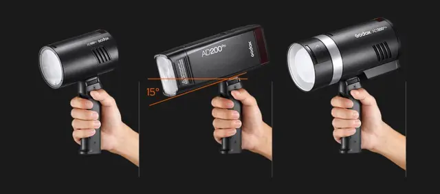 Godox FG-100 Flash Grip Grep for håndholdt studioblits 