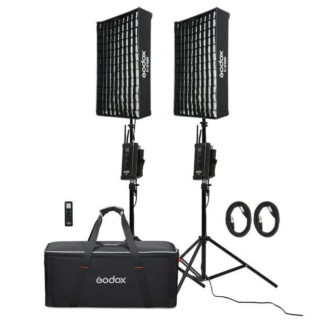 Godox Flexible LED Panel FL100 40x60 2pk 2-lampekit Fleksibelt LED panel Bi-Color 