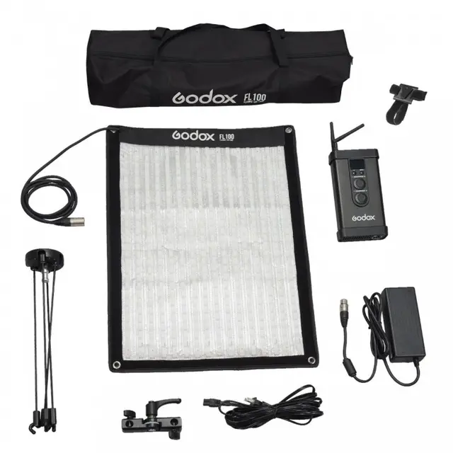 Godox Flexible LED Panel FL100 40x60cm Fleksibelt LED panel Bi-Color 