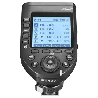 Godox FT433C TTL Wireless Flash Trigger Tr&#229;dl&#248;s Flash Trigger for Canon
