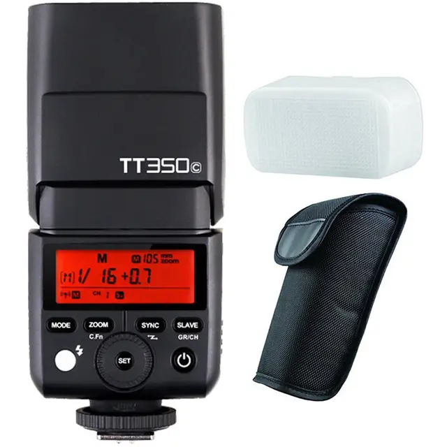 Godox TT350C Mini Thinklite TTL Flash C Speedlite Blits for Canon R + EOS 