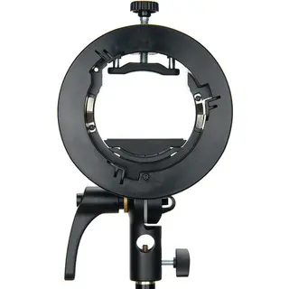 Godox S2 Speedlite Bracket for Bowens Justerbart adapter for Speedlites