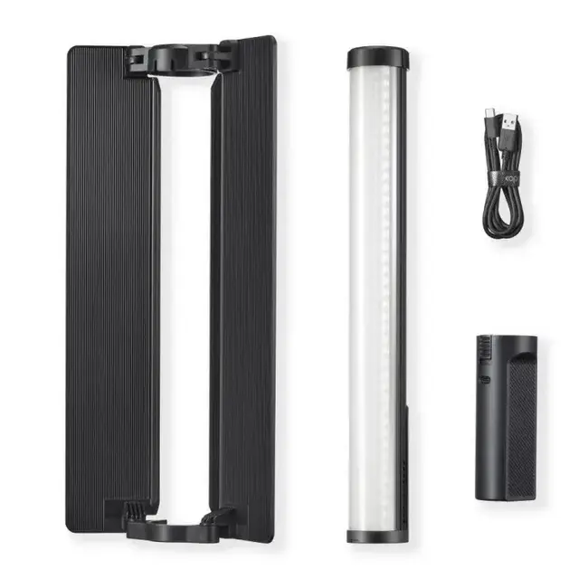 Godox LC500 Mini Bi-color LED Light Stic Tube lys 45cm m/batterigrep 