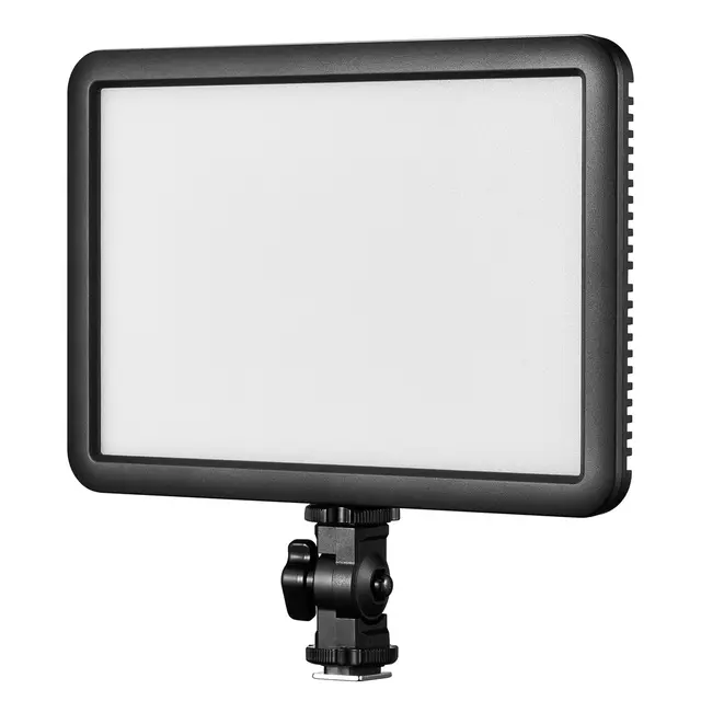 Godox LDP18Bi LED Video Light Panel Bi-C LED lampe 2800-6500K. AC-strømadapter 