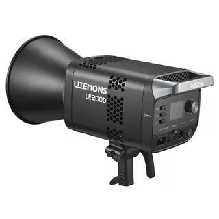 Godox Litemons LE200D Daylight LED Black 220W. 5600K. Bowens mount