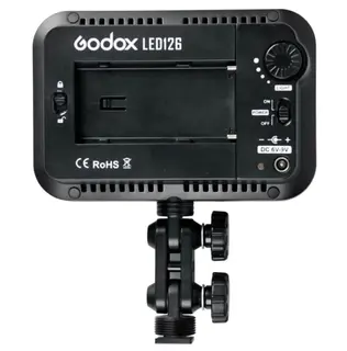 Godox LED126 Daylight Light 7,5W Kameramontert LED lampe Dagslys