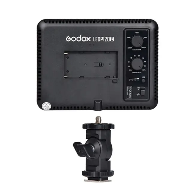 Godox LEDP120 Ultra Slim Video Light Kompakt LED Bi-color. 12W 
