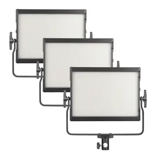 Godox Litemons LP600R K3 RGB LED Panel Black. 60W. 3-light kit