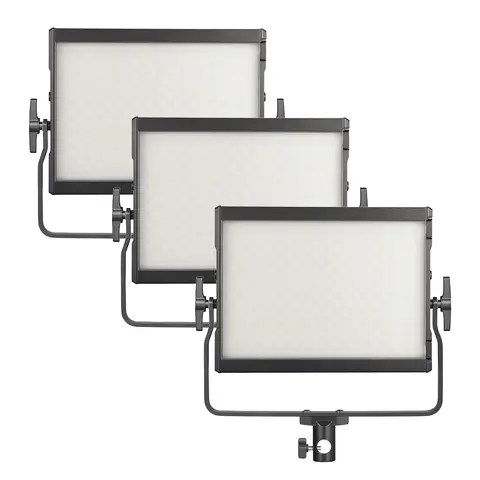 Godox Litemons LP600R K3 RGB LED Panel Black. 60W. 3-light kit