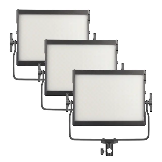 Godox Litemons LP600R K3 RGB LED Panel Black. 60W. 3-light kit 