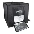 Godox Triple Light LED Ministudio 80cm Produkt opptakstelt LED Lys 80x80x80 cm