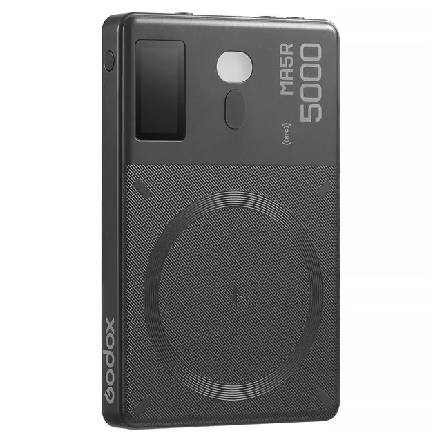 Godox MA5R RGB LED Light and Power Bank For mobil. Black 