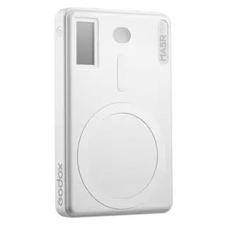 Godox MA5R PLUS LED Light and Power Bank For mobil. White