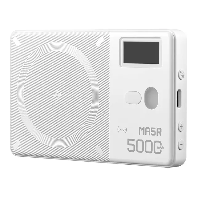 Godox MA5R RGB LED Light and Power Bank For mobil. White 